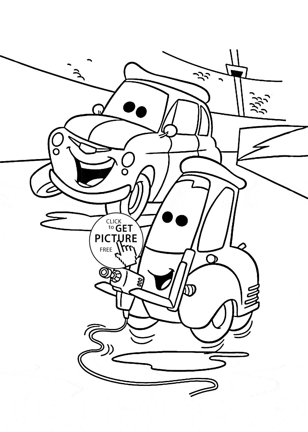 Free Printable Lightning Mcqueen Coloring Pages For Kids Pixar Cars