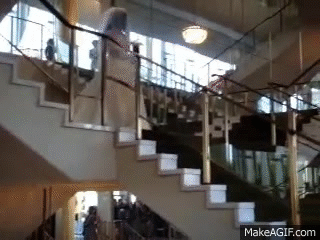 Falling Down Stairs Gif 1