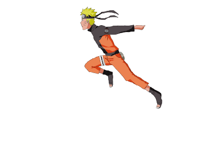 Sprite Naruto Running Gif