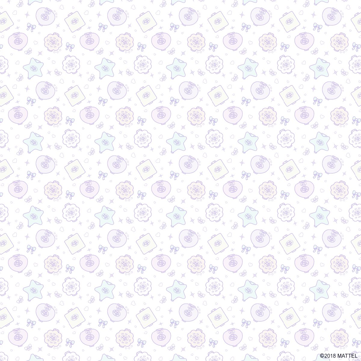 mattel inc rachel m kim purple floral background
