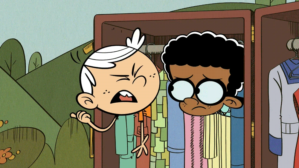 image s2e06a lincoln and clyde in a closet gif the
