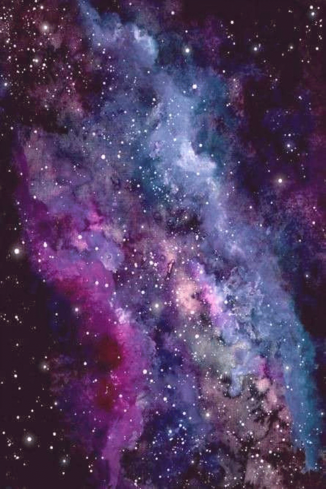 watercolor dark nebula in outer space abstract background