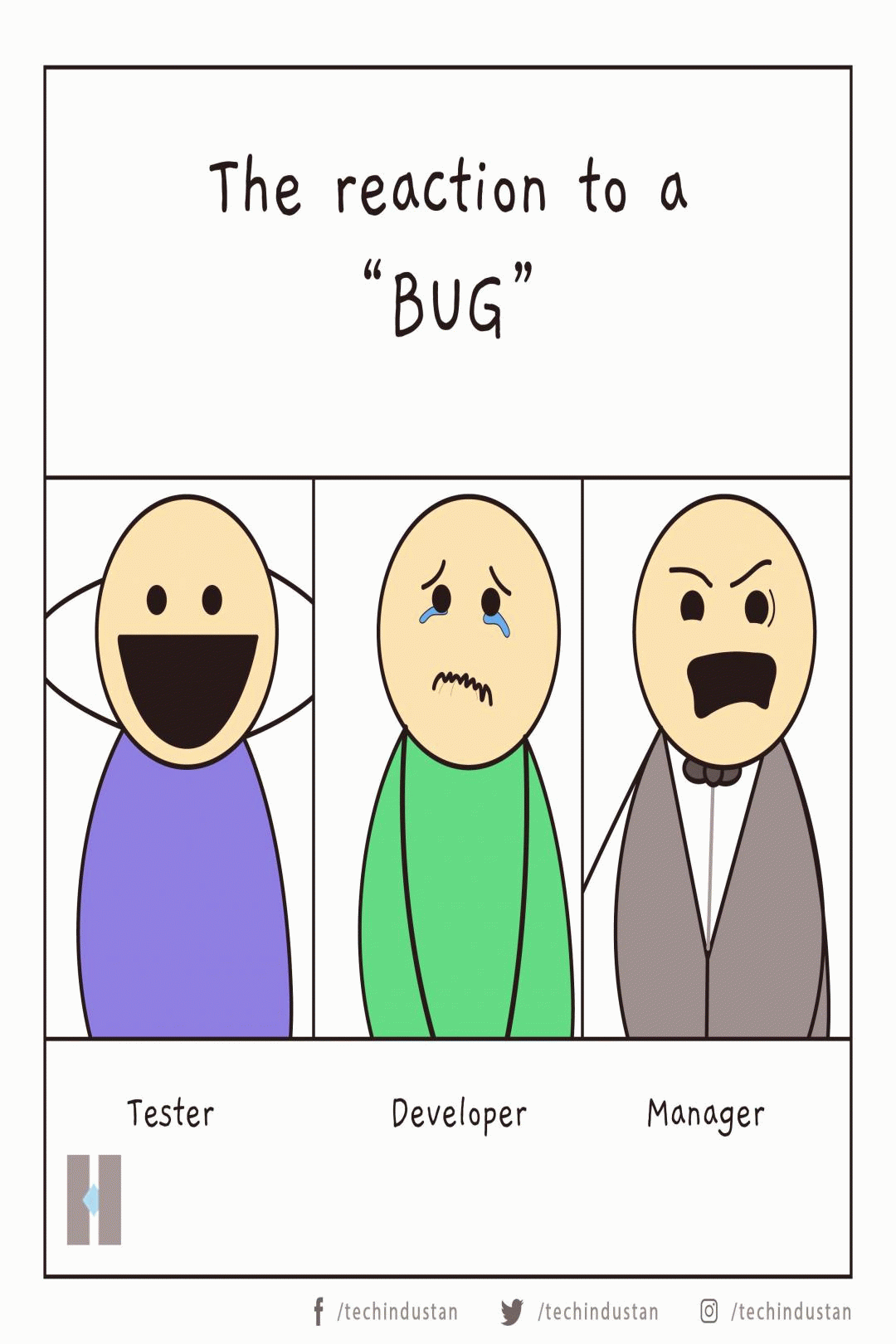 reaction to a bug programming jokes programmer humor while there is code my it witze lustige bilder funny gif
