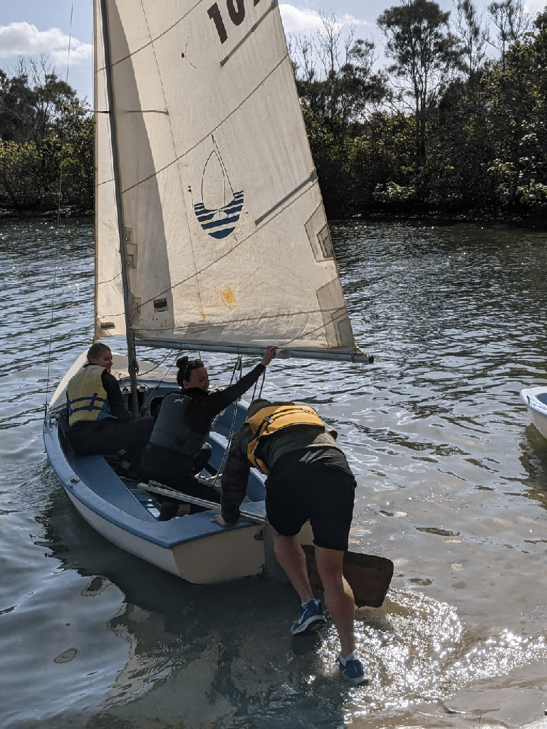 sailing reports tweed valley club boat lanching fails gif
