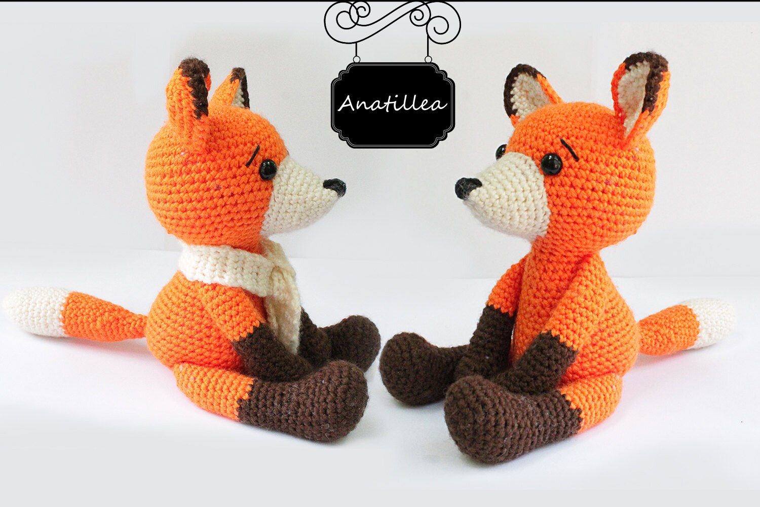 pattern fox amigurumi fox pattern crochet pattern knitted
