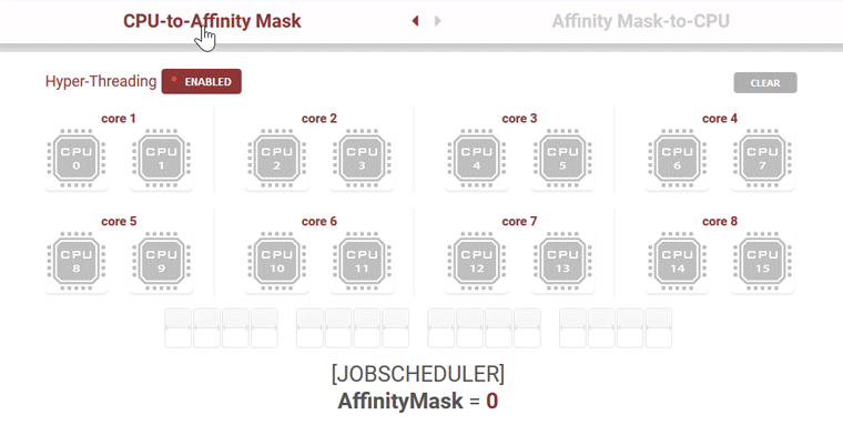 455 affinity mask calculator enhanced fsx times