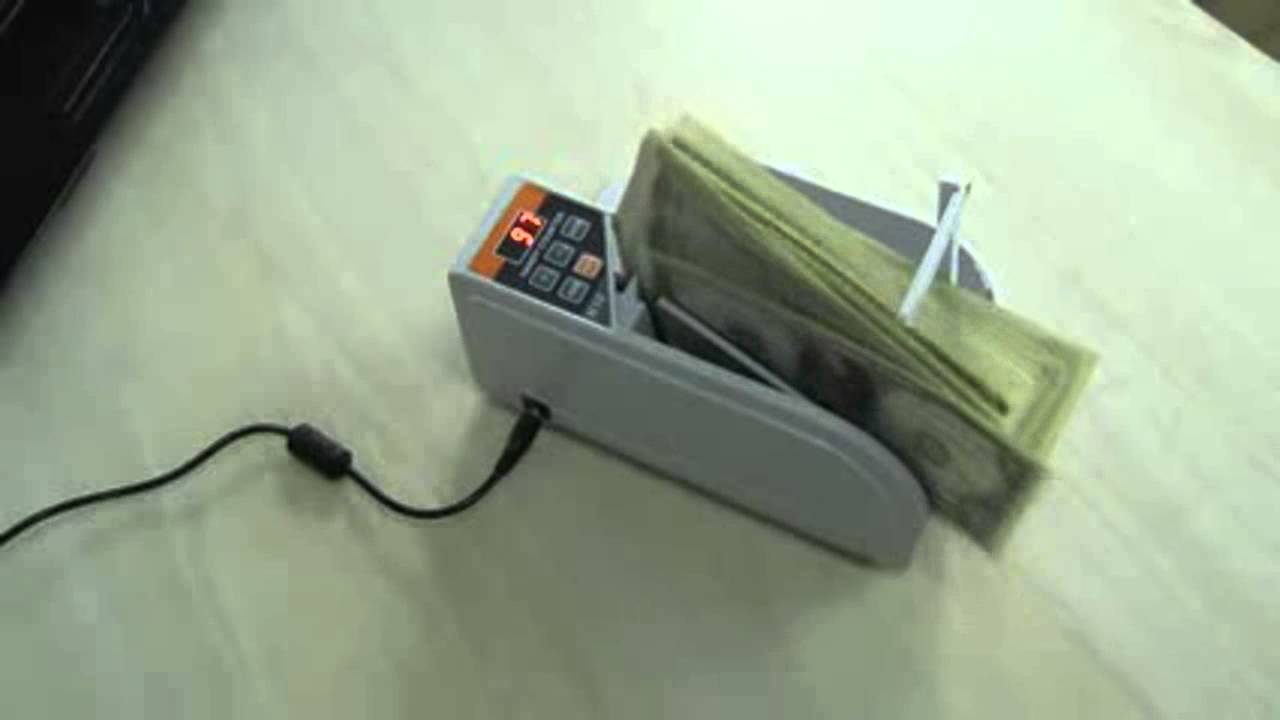 gadget hero s mini currency counter money cash counting machine dual