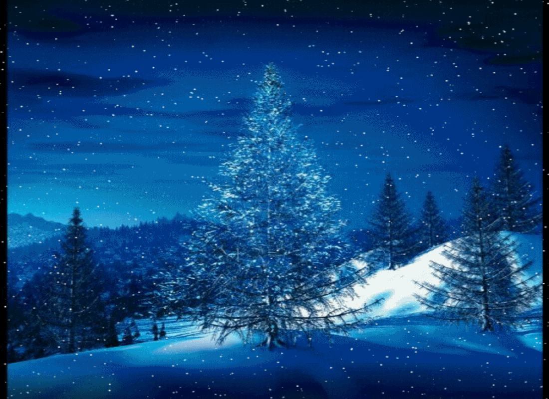 a minute an hour blue christmas tree christmas tree