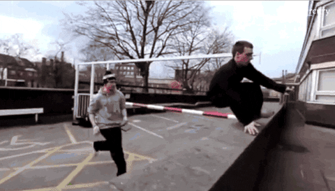 parkour gif find share on giphy
