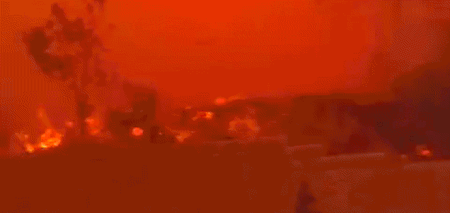 fire california gif find share on giphy
