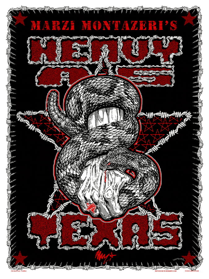 rock poster kyler sharp illustrations metallica skull logo