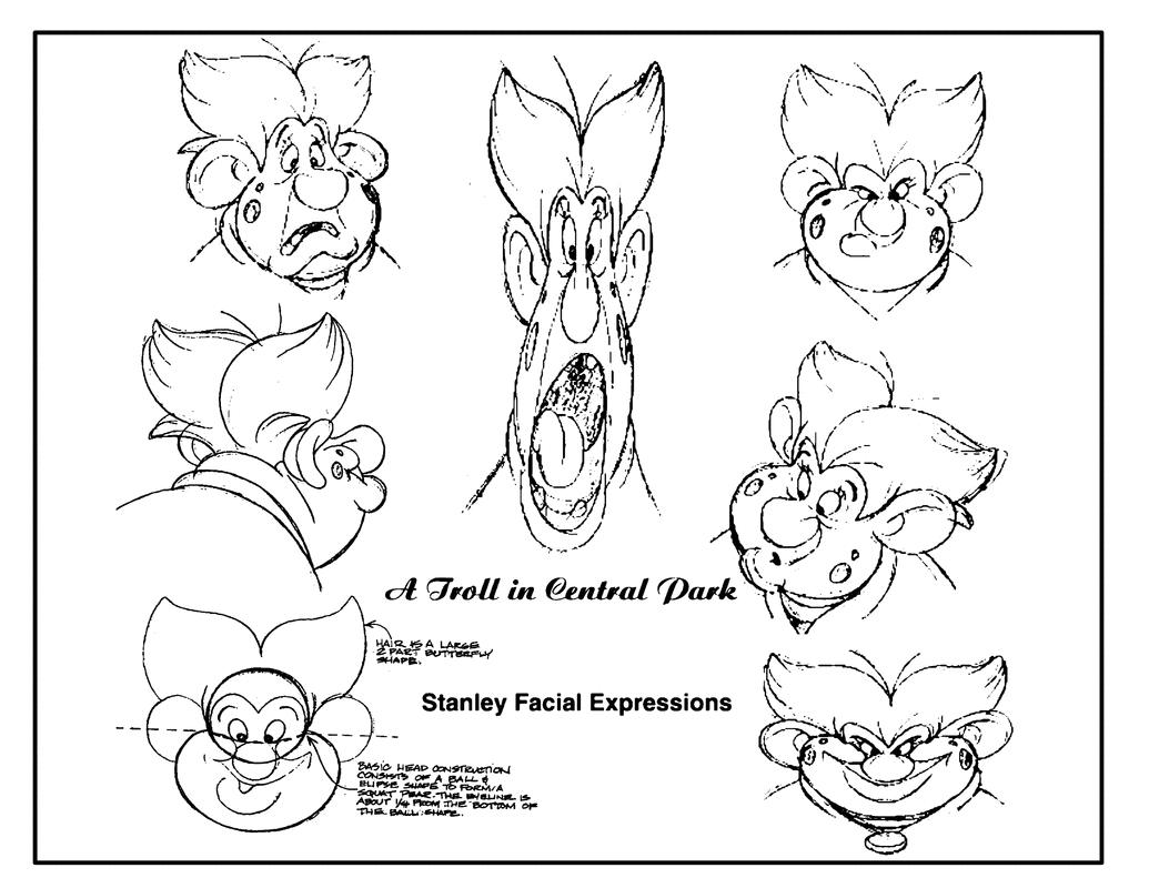 don bluth character design page don bluth director animator