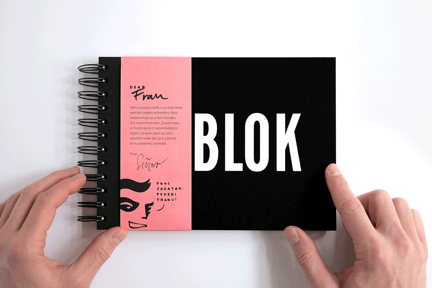block your creative block with unblok on behance