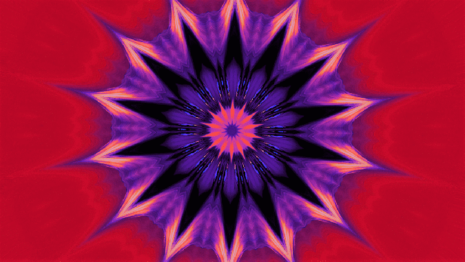 blue and red flower abstract gif art by lonewolf6738 id 211680 abyss