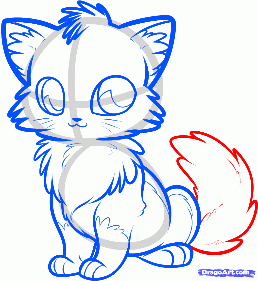 how to draw an anime fox step 7 drawing pinterest foxes anime