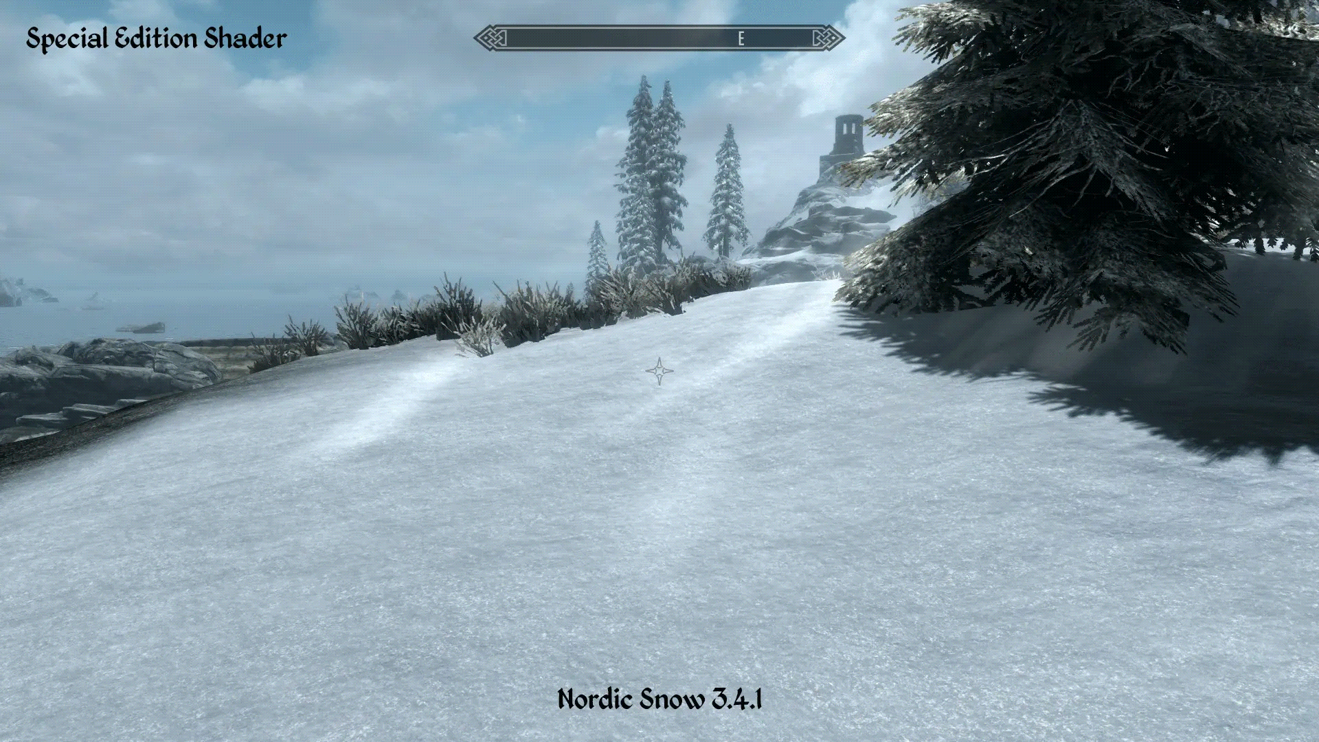 nordic snow aka hq snow texture at skyrim special edition nexus