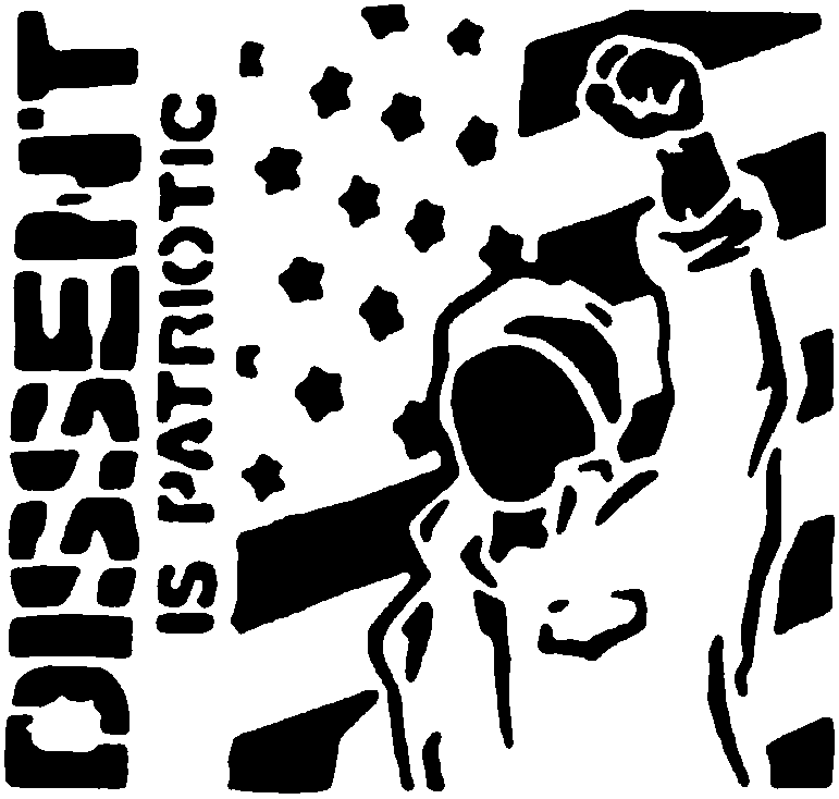 dissent is patriotic stencil template stencil templates