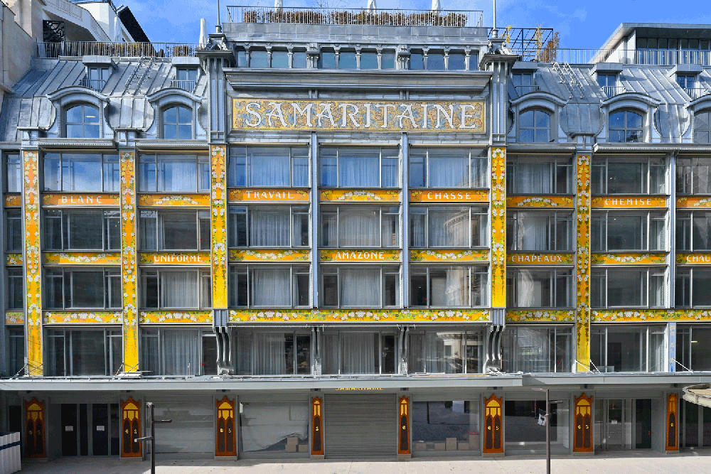 the lvmh game plan for la samaritaine vogue business french quarter sign