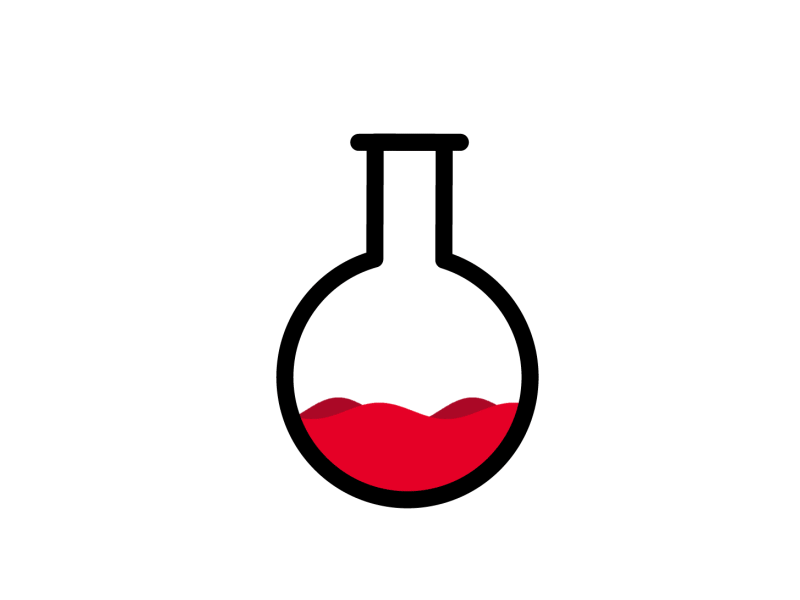 chemistry reaction by volpe salvatore dribbble