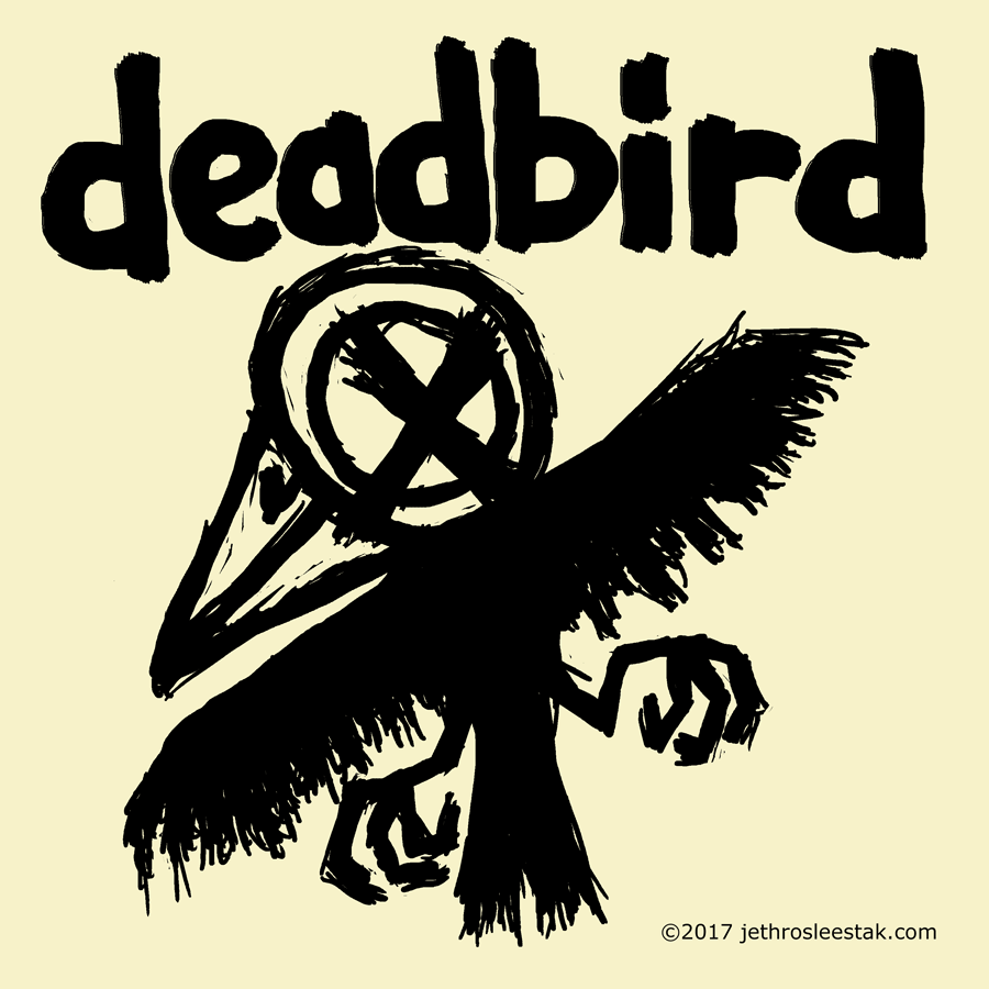 deadbird animated gif jethro sleestak comix bird