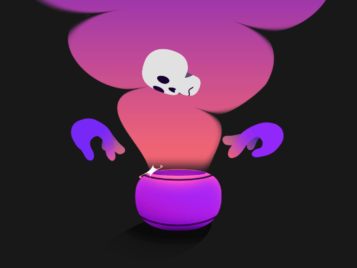 spooky candy by laurentiu lunic on dribbble wallpaper