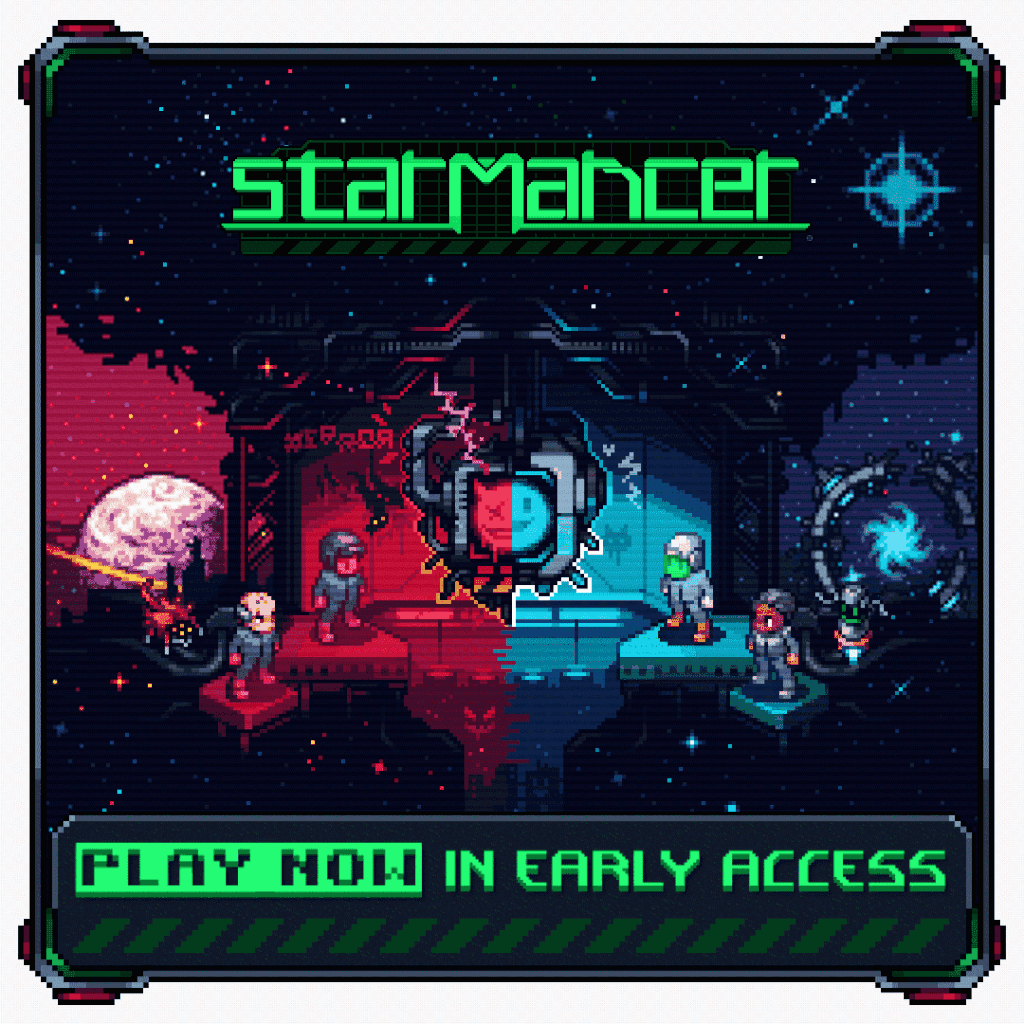 starmancer launches in early access today chucklefish passed out gif