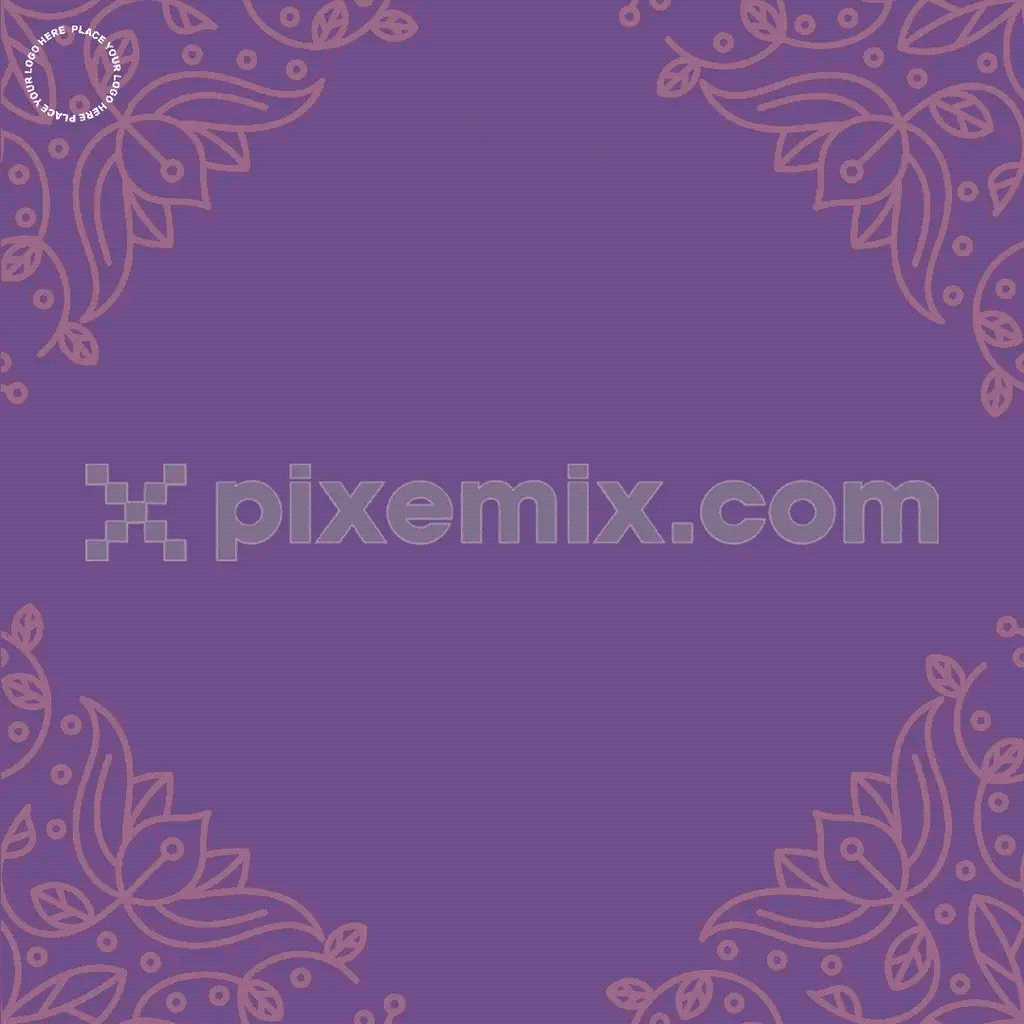 products purple floral background
