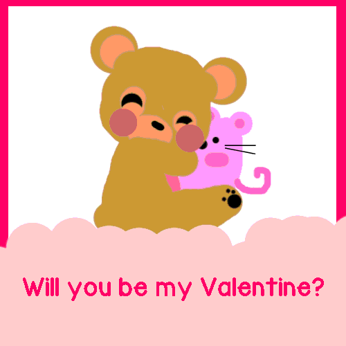 cute bear valentine ecard free be my valentine ecards greeting cards 123 greetings