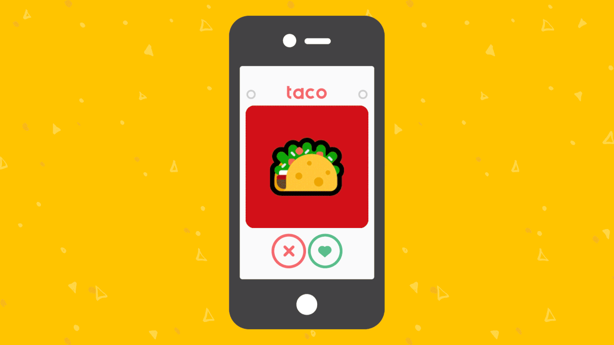 how tacos became a clich on dating apps like tinder bumble cat eating pie