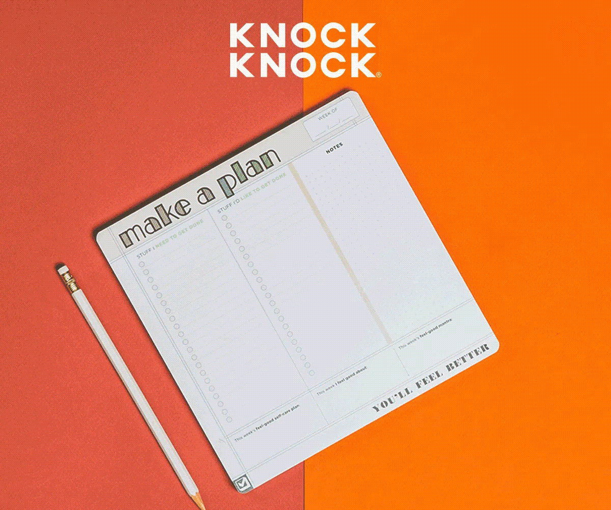 knock fresh planners pads for back to school milled funny jokes