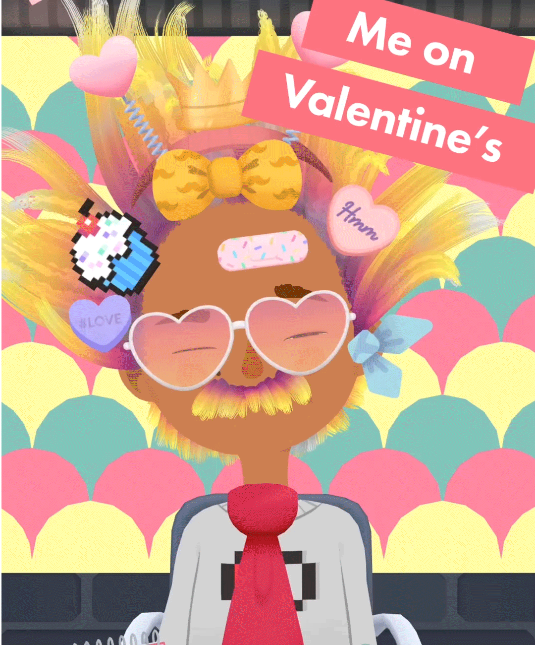 go all in valentines day gif by toca boca find share on giphy