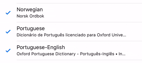 how to add foreign language dictionaries to your iphone to look up