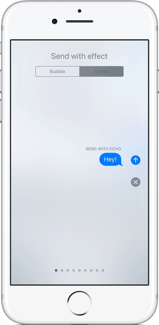use message effects with imessage on your iphone ipad