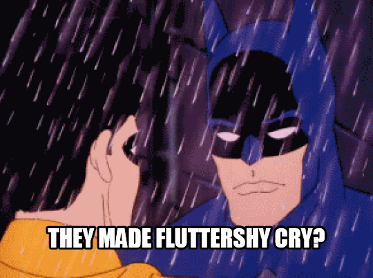 fluttershy cry memes medium