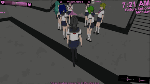 when playing yandere simulator would you rather be in the drama club medium