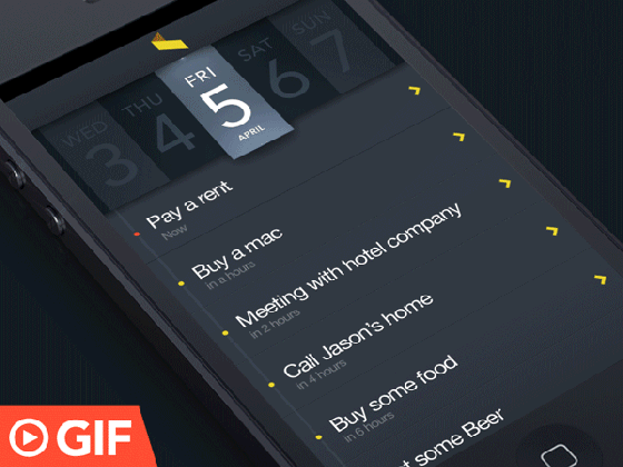 20 mobile app concepts with gif animated previews graphicsfuel medium