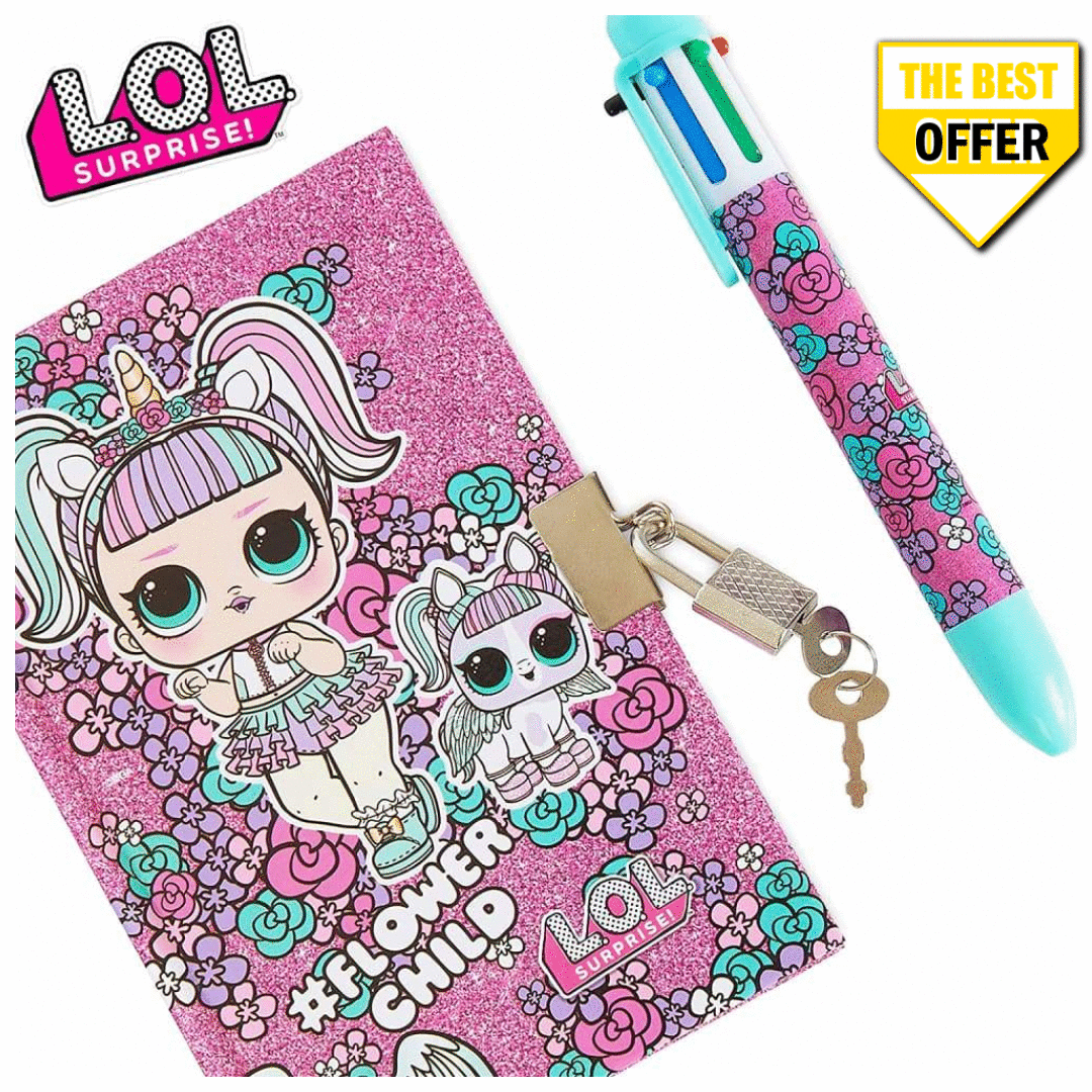 10 off now use code ten gt ap l o surprise secret diary with lock notebook and pen set for kids girls fo sets s hopkins coloring pages medium
