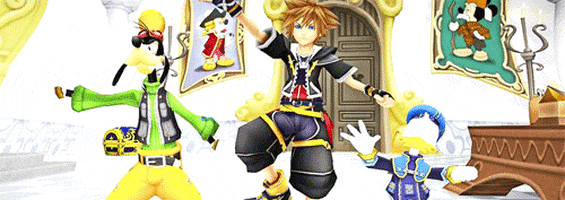 saluting kingdom hearts gif find share on giphy medium