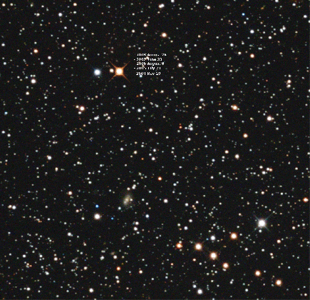 on the move with barnard s star and 61 cygni sky telescope map of milky way medium