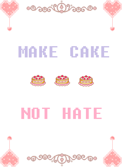 new trending gif on giphy transparent kawaii pink make cake hate medium