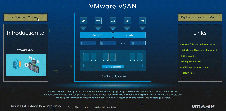 learn about vsan stretched cluster resilience interactive infographic maintenance technology gif medium
