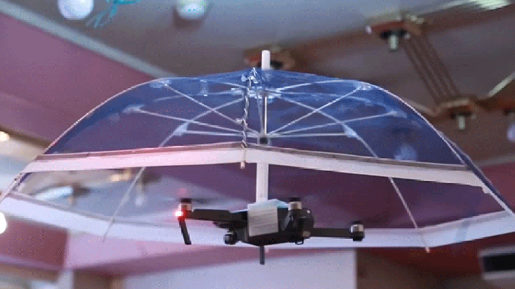flying hands free umbrellas just might be the perfect use for drones medium