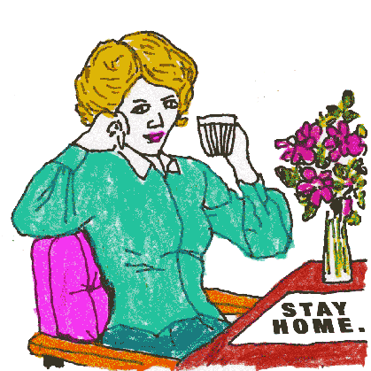 quarantine stay home gif by james thacher find share medium