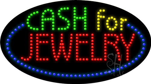 cash for jewelry led sign jewelry watch repair led medium