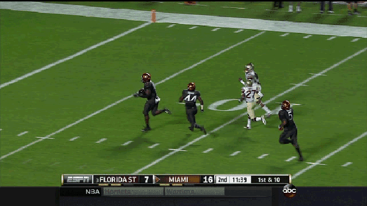 tonight s fsu miami game to this point in one gif medium