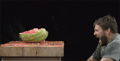 watermelon gallagher gif find share on giphy medium