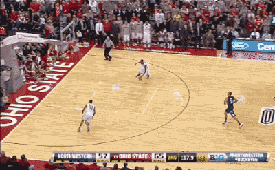 ohio state basketball gif find share on giphy medium