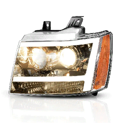 15 off pair led drl projector headlight lamp for 07 14 chevy avalanche suburban tahoe 2007 2013 pickup truck yitamotor 1990 toyota tacoma medium