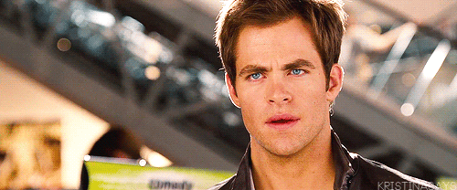 chris pine whatever gif find share on giphy medium