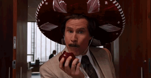 anchorman 2 ron burgandy gif find share on giphy medium